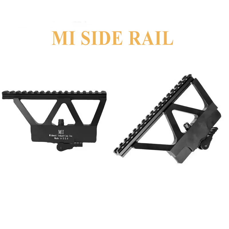 Quick Detach AK47 AK74 Gun Rail Picatinny MI Side Rail Mounting